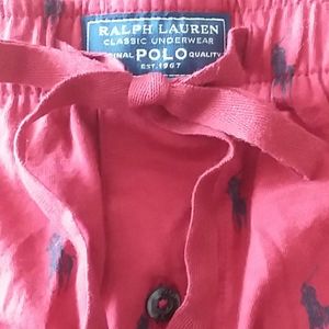 NWT Polo Ralph Lauren Burgundy Lounge Pants XL